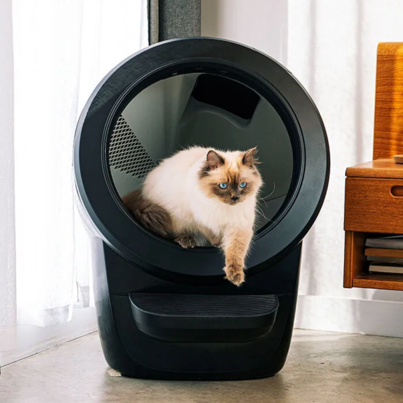 Litter-Robot 4 Automatic Litter Box (Black) with 3-Year Warranty - Image 3